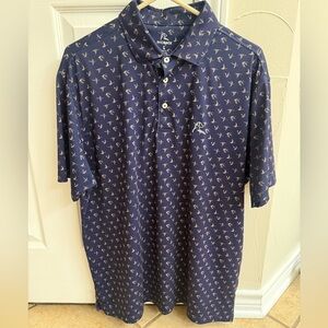 Rhoback Men’s Short Sleeve Performance Polo - Size Large